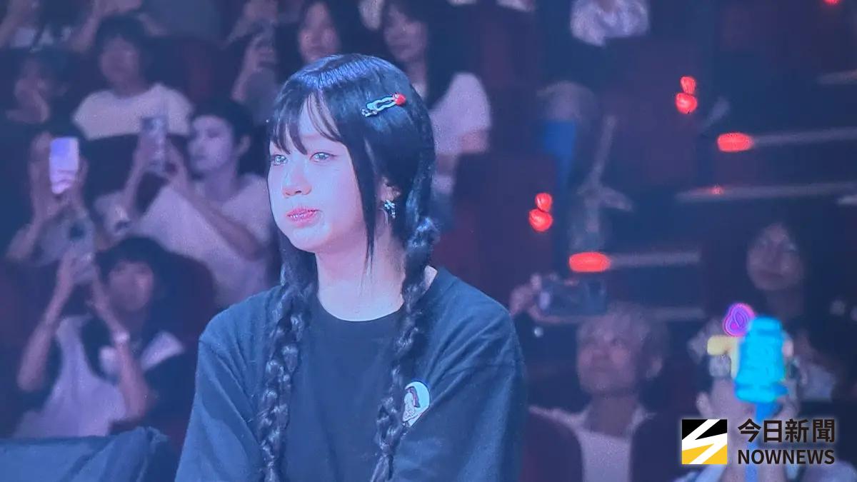 ▲惠利相隔15年再來台北舉辦粉絲見面會，想到曾跟Girl‘s Day來台工作的點點滴滴，突然哽咽、眼眶泛淚；活動尾聲更因為粉絲的應援驚喜，當場落淚爆哭。（圖／讀者提供）