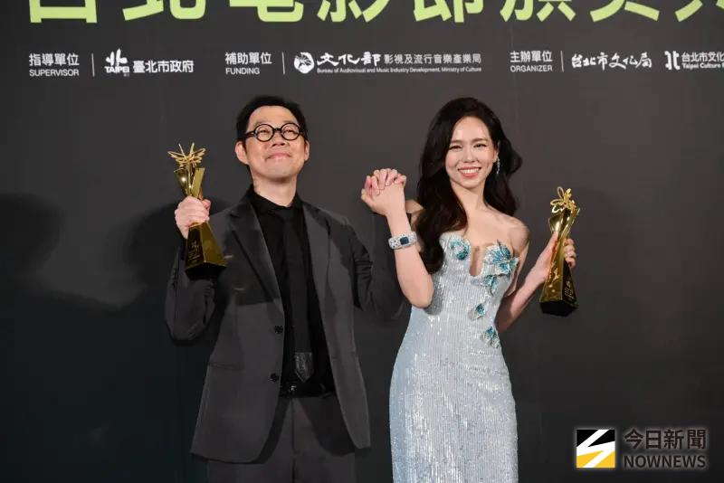 ▲夏于喬（右）今日公開懷孕喜訊，她的老公是知名導演林書宇（左）；林書宇曾經歷喪偶，後來才再婚夏于喬，兩人的6年婚姻情路帶大家一次看。（圖／記者林柏年攝）