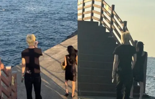 彩瑛、Zion.T約會遭目擊!濟州島海邊散步 粉絲驚:根本拍電影。(圖/翻攝自小紅書) ▲彩瑛、Zion.T約會遭目擊!濟州島海邊散步 粉絲驚:根本拍電影。(圖/翻攝自小紅書)
