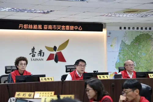 防颱整備　南市府災害應變中心今晚開設
