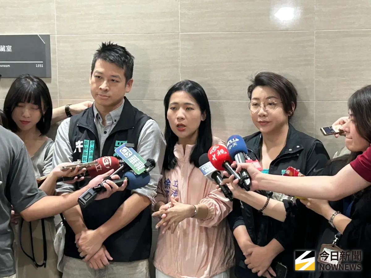 ▲國民黨立委徐巧芯又遭民眾嗆聲。（圖／記者林怡昕攝，2025.07.06）