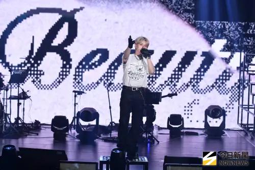 ▲金在中（圖／記者林柏年攝影）