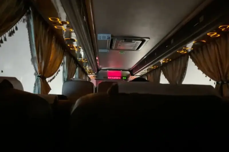 丹娜絲颱風深夜襲南台灣！搭客運慘變海盜船　震撼畫面司機都嚇傻