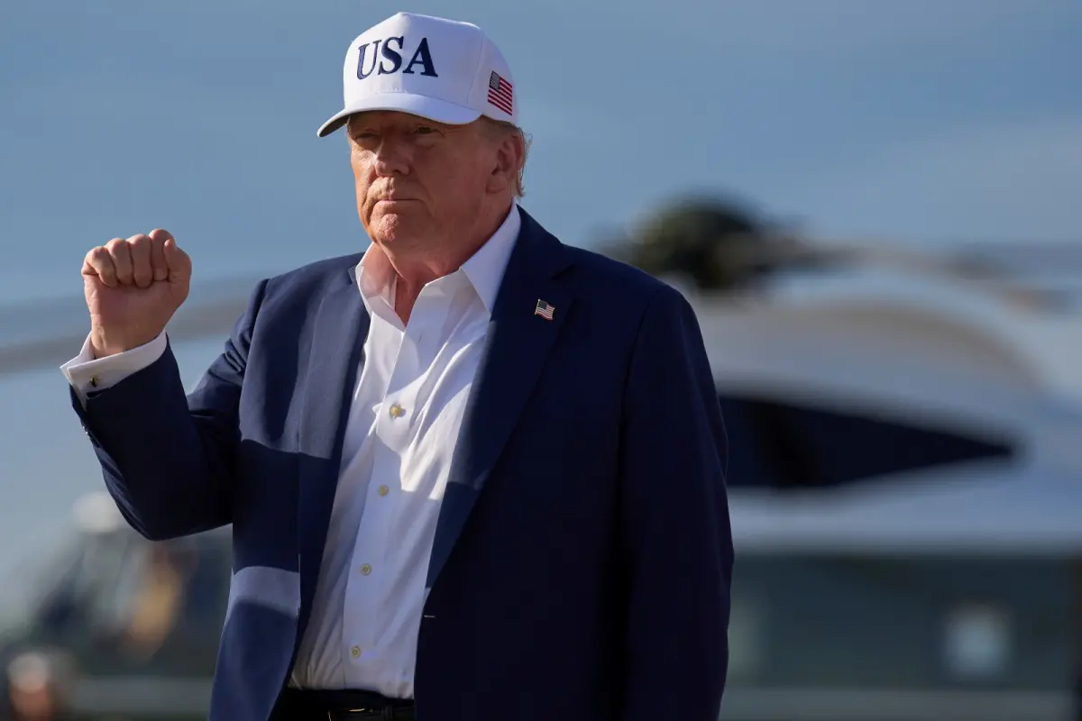 ▲美國總統川普8日公佈首批14國關稅稅率名單。（圖／美聯社／達志影像）