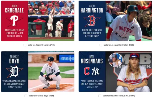 MLB／明星賽球僮票選引話題！4人爭2席位　洋基「長髮男」也入圍
