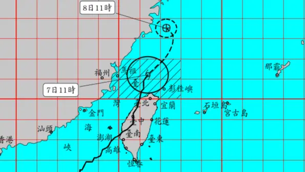 直播／颱風丹娜絲減弱！宣布解除陸上警報　氣象署11:40最新說明