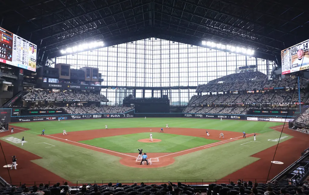 ▲火腿一軍新主場艾斯康球場（ES CON FIELD）。（圖／美聯社／達志影像）