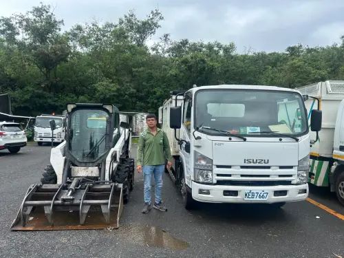 ▲高市環保局完全整備前往嘉義縣市支援災後復原工作。（圖／高市府提供）