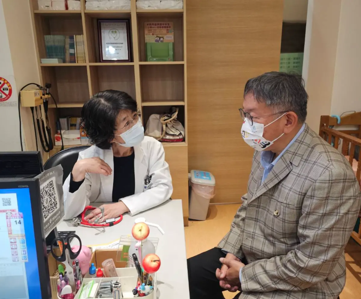 ▲柯文哲妻陳佩琪今日在臉書發文表示，「或許幕僚會覺得阿北不受控，但他當我病人時，真的是很乖的」。（圖／取自陳佩琪FB）