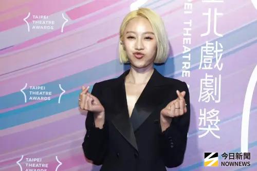 ▲方宥心，台北戲劇獎。（記者葉政勳攝）