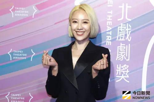 ▲方宥心，台北戲劇獎。（記者葉政勳攝）