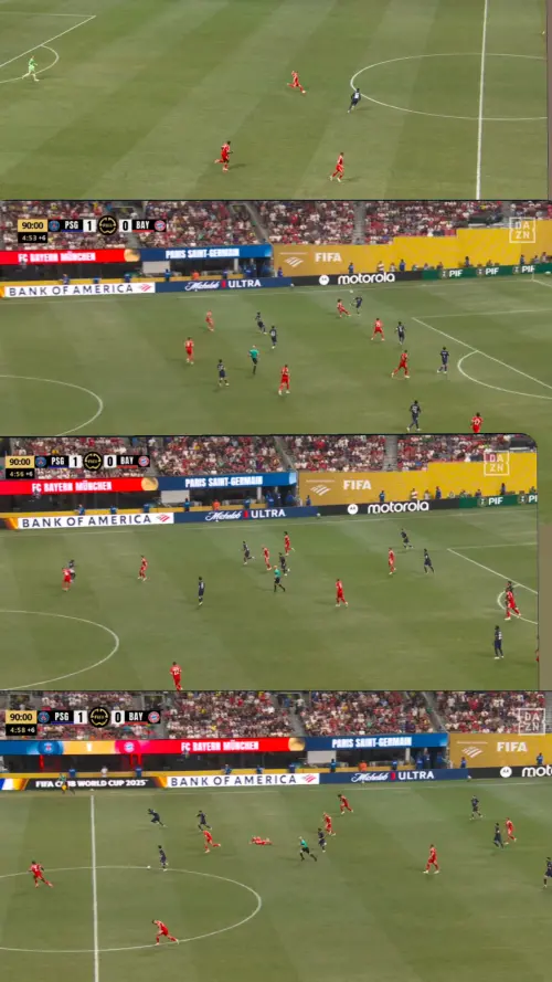 PSG在少打兩人情況下,利用反擊鎖定勝局,雖然這波反擊沒進球,但因為前場壓迫反搶的球風,讓他們的進攻能夠猶如海浪般、第二波隨即上來,有了第二次的射門機會,取得進球 ▲PSG在少打兩人情況下,利用反擊鎖定勝局,雖然這波反擊沒進球,但因為前場壓迫反搶的球風,讓他們的進攻能夠猶如海浪般、第二波隨即上來,有了第二次的射門機會,取得進球。(圖/徐有辰製圖)