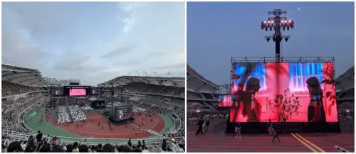 ▲完全看不到舞台！BLACKPINK巡演粉絲氣炸（圖／翻攝自X）