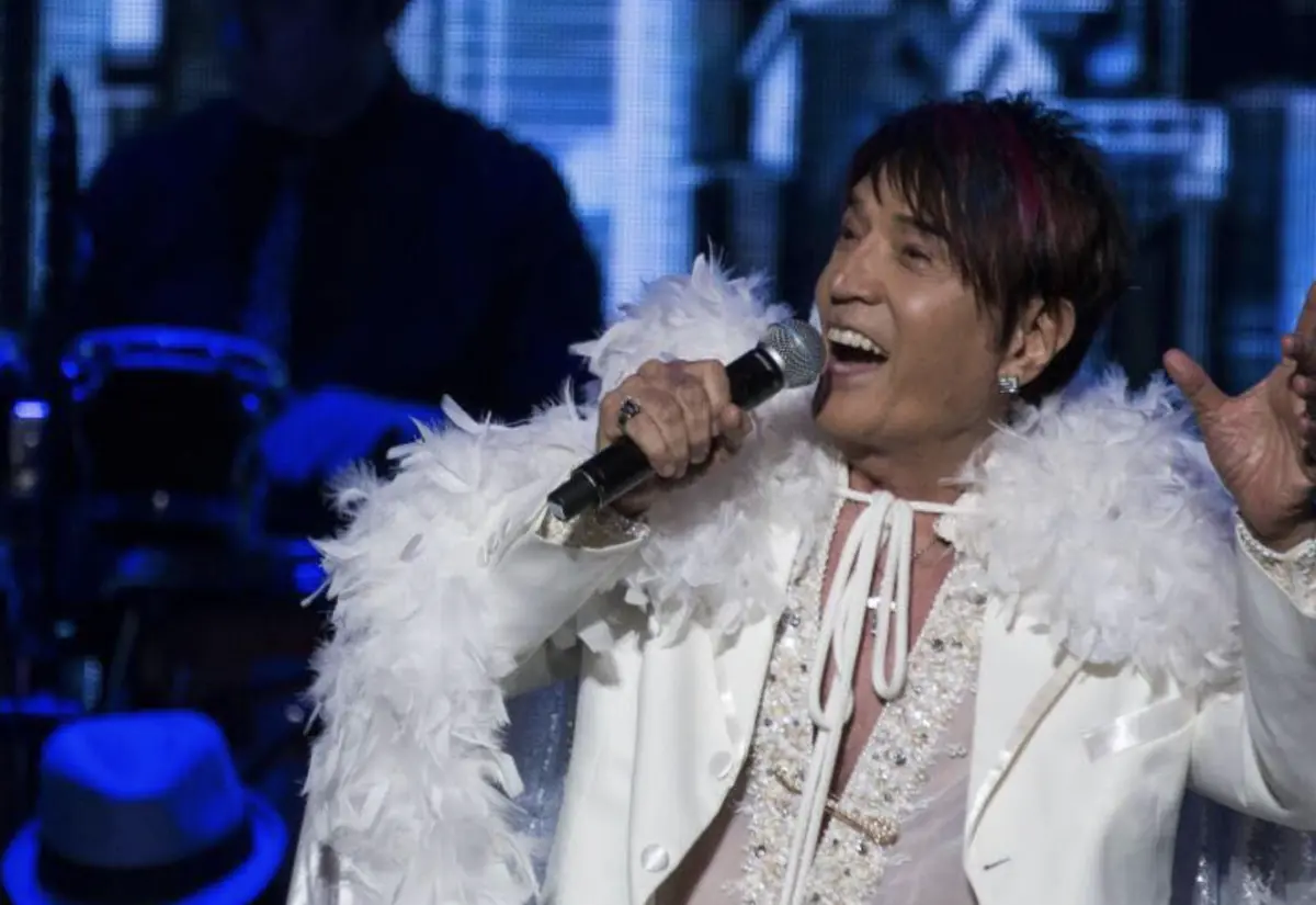 ▲林沖（如圖）病逝，年初時曾舉辦生日會，主持人陳凱倫在臉書分享去年和林沖的對話，林沖說能活到現在，全靠上帝。（圖／翻攝自林沖臉書）