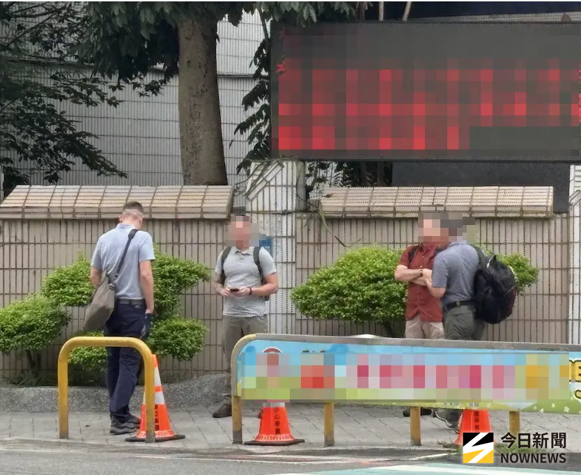 ▲美國在台協會駐台人員前往戰術位置，觀察新制教召。（圖／民眾提供）