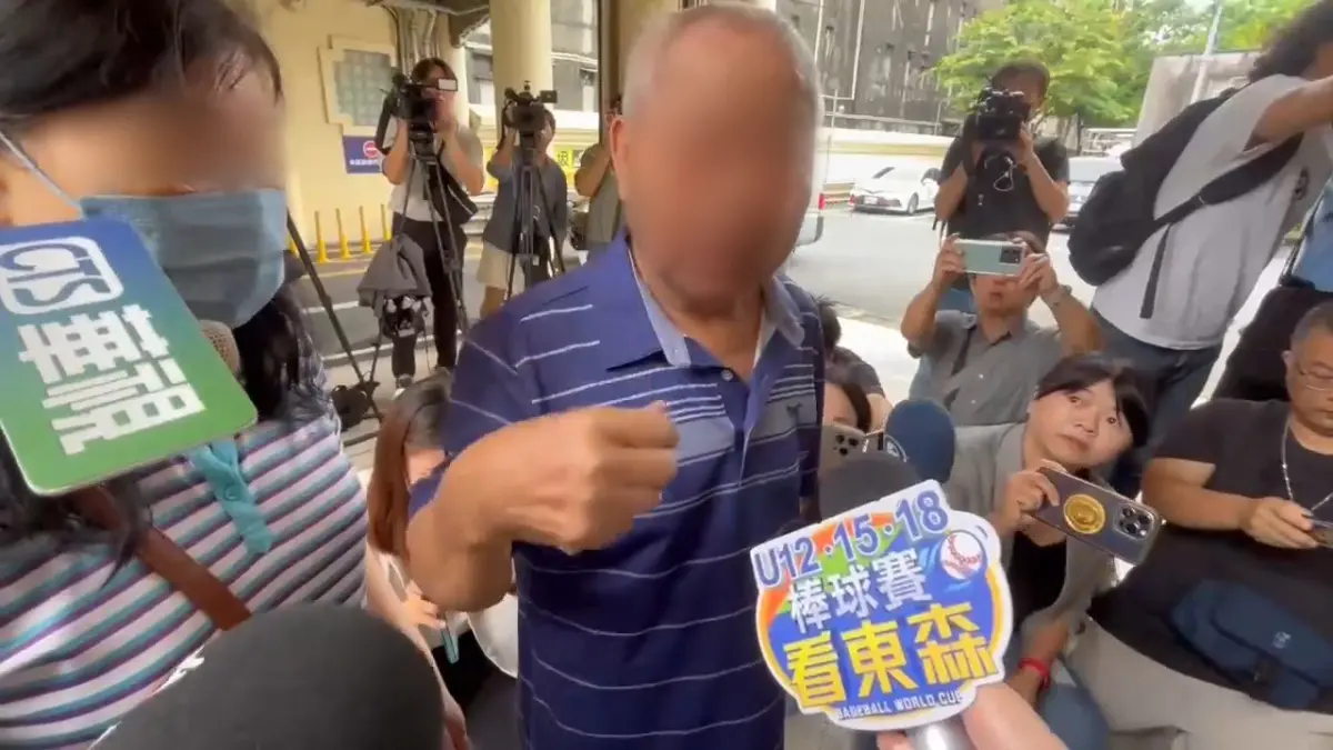 ▲土城雙屍案死者乾爸乾媽受訪表示，姊妹都很乖，妹妹今年剛結婚。（圖／翻攝畫面）