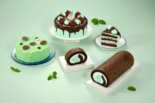 亞尼克推出「薄荷季」,以薄荷巧克力做成多樣甜點。(圖/亞尼克提供) ▲亞尼克推出「薄荷季」,以薄荷巧克力做成多樣甜點。(圖/亞尼克提供)