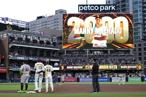 MLB／教士雙喜臨門！Machado達成生涯2000安　達比修有回歸投手丘
