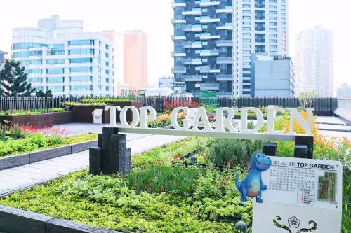 ▲幼兒科學園整合5樓的「頂花園」(TOP Garden)綠意空間，打造一處融合自然、生態與科學的教育場域。（圖／科博館提供）