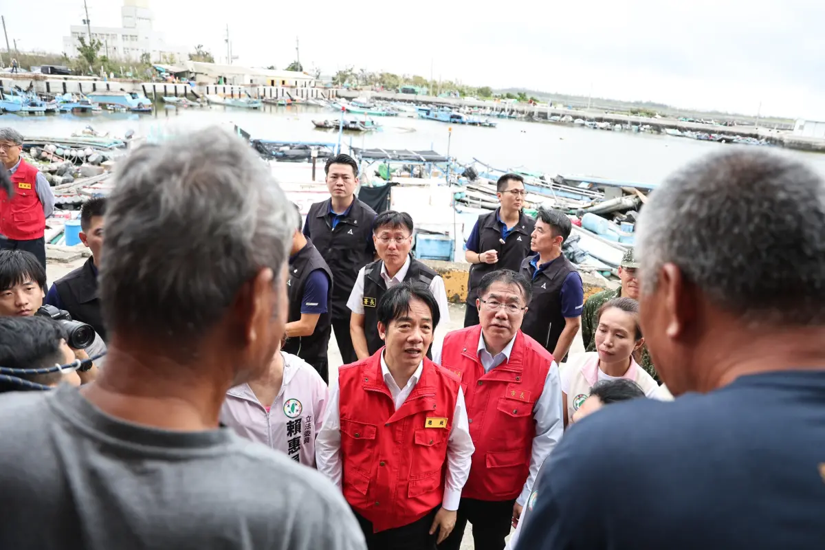 ▲丹娜絲颱風過後災損嚴重，總統賴清德總統近日二度南下勘災。（圖／資料照片）