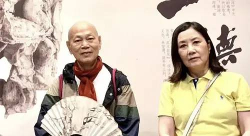 ▲羅家英（左）多次罹癌康復又復發，因此他決定不再接受任何治療。（圖／汪明荃IG）