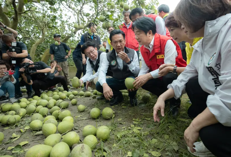颱風重創台南！賴清德視察指示3原則：辦理天然災害現金救助