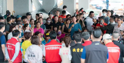 賴清德視察台南災情。(圖/總統府提供) ▲賴清德視察台南災情。(圖/總統府提供)