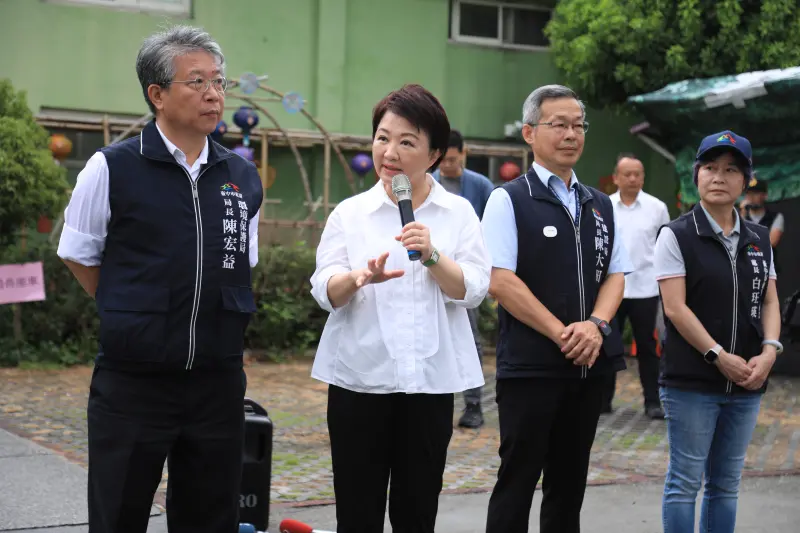 ▲台中市長盧秀燕目前正忙於救災及支援工作。（圖／台中市政府提供，2025.07.09）