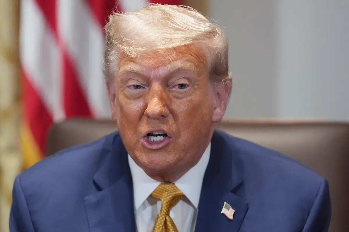 ▲美國總統川普表示，韓國應該支付自身的軍事防衛費用，並暗示韓國需要為美軍駐紮承擔更多開支。（圖／美聯社／達志影像）