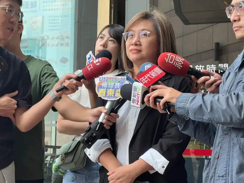 ▲陳培瑜直言，拿出國旗來面對傅崐萁，對傅崐萁來說還算是一種禮貌。（圖／記者陳佩君攝，2025.07.09）