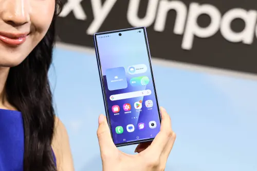 ▲三星Galaxy Z&nbsp;Fold7。（圖／記者朱永強攝）