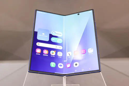 ▲三星Galaxy Z Fold7。（圖／記者朱永強攝）