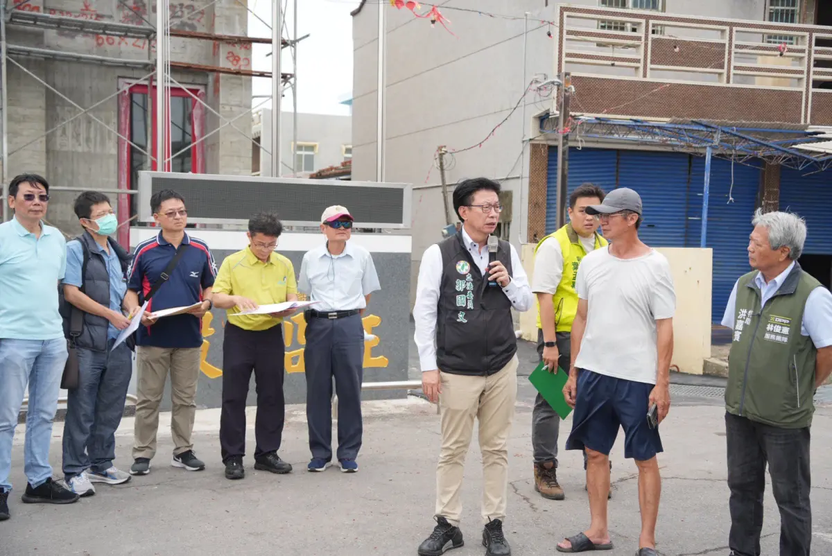 ▲颱風重創台南七股，郭國文稍早宣布好消息，七股的「頂山里」今晚6點前將全面恢復通訊。（圖／翻攝自郭國文臉書）