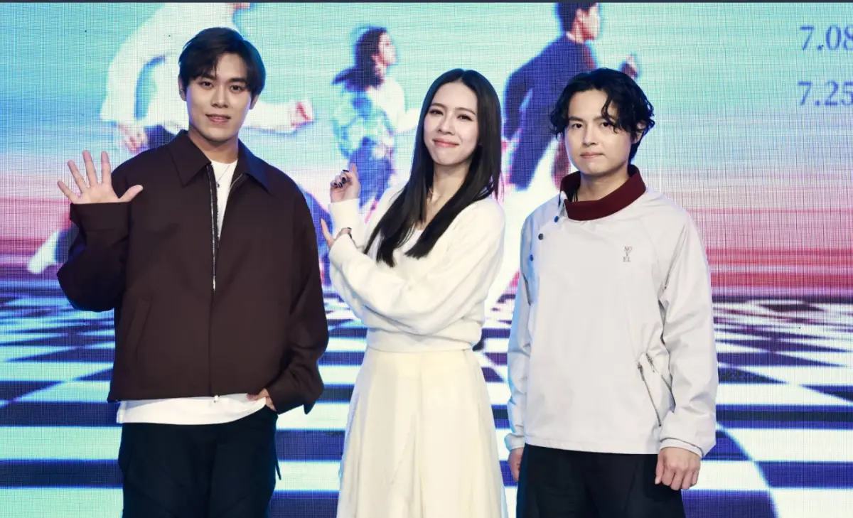 ▲人氣樂團告五人今（9）日舉行發片記者會，對於酸民指金曲獎淪楊乃文配角、嫌棄「音樂商業化」作出回應，告五人表示：「跟我們沒有緣分。」（圖／記者陳明安攝）