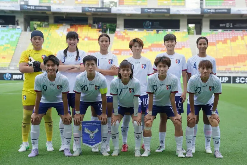 ▲中華女足因朝鮮退賽緣故，替補參加本次東亞盃，首戰面對亞洲第一的日本女足，前半段努力防守，可惜於第22分鐘遭破門，終場0：4輸球，下戰將面對中國女足挑戰。（圖／足球協會提供）