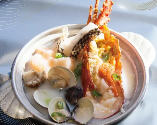 ▲「阿力海百匯餐廳」的龍蝦湯也很受歡迎。（圖／翻攝台南桂田臉書）