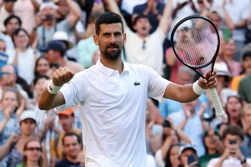 ▲2025年美網喬科維奇（Novak Djokovic）籤運佳，八強才會遇到考驗。（圖／路透／達志影像）