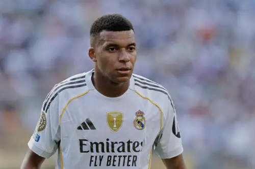 ▲法國足球巨星姆巴佩（Kylian Mbappé）。（圖／美聯社／達志影像）