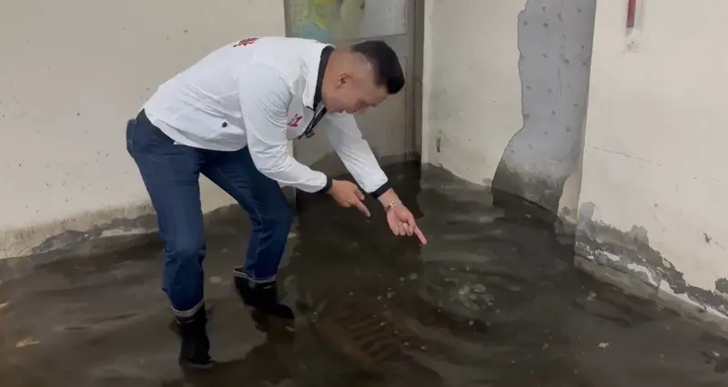 台中真的咕嚕咕嚕了！天災還人禍？江和樹：雨不大這裡淹整夜