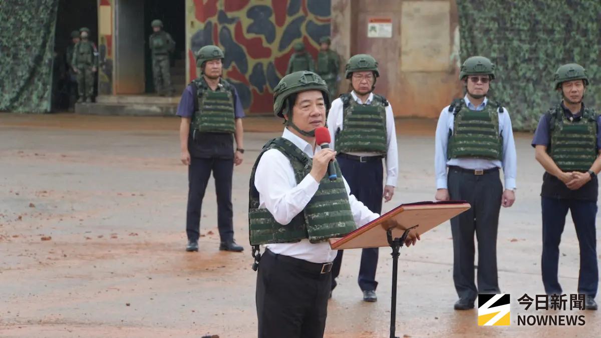 ▲M1A2T首度實彈射擊！賴清德總統大讚地表戰力最強戰車。（圖／記者呂炯昌攝，2025.07.10）