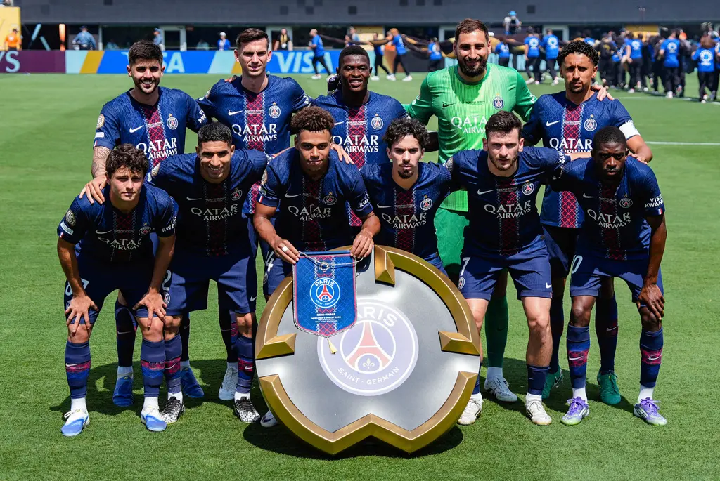 ▲2025年世俱盃，巴黎聖日耳曼與切爾西將在決賽碰頭，而兩隊在本屆世俱盃已拿下1億美元獎金，奪冠隊伍將再獲得4000萬美元。（圖／美聯社／達志影像）