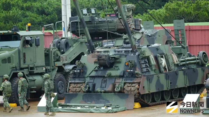 ▲M88A2裝甲救濟車。(圖/記者呂炯昌攝)