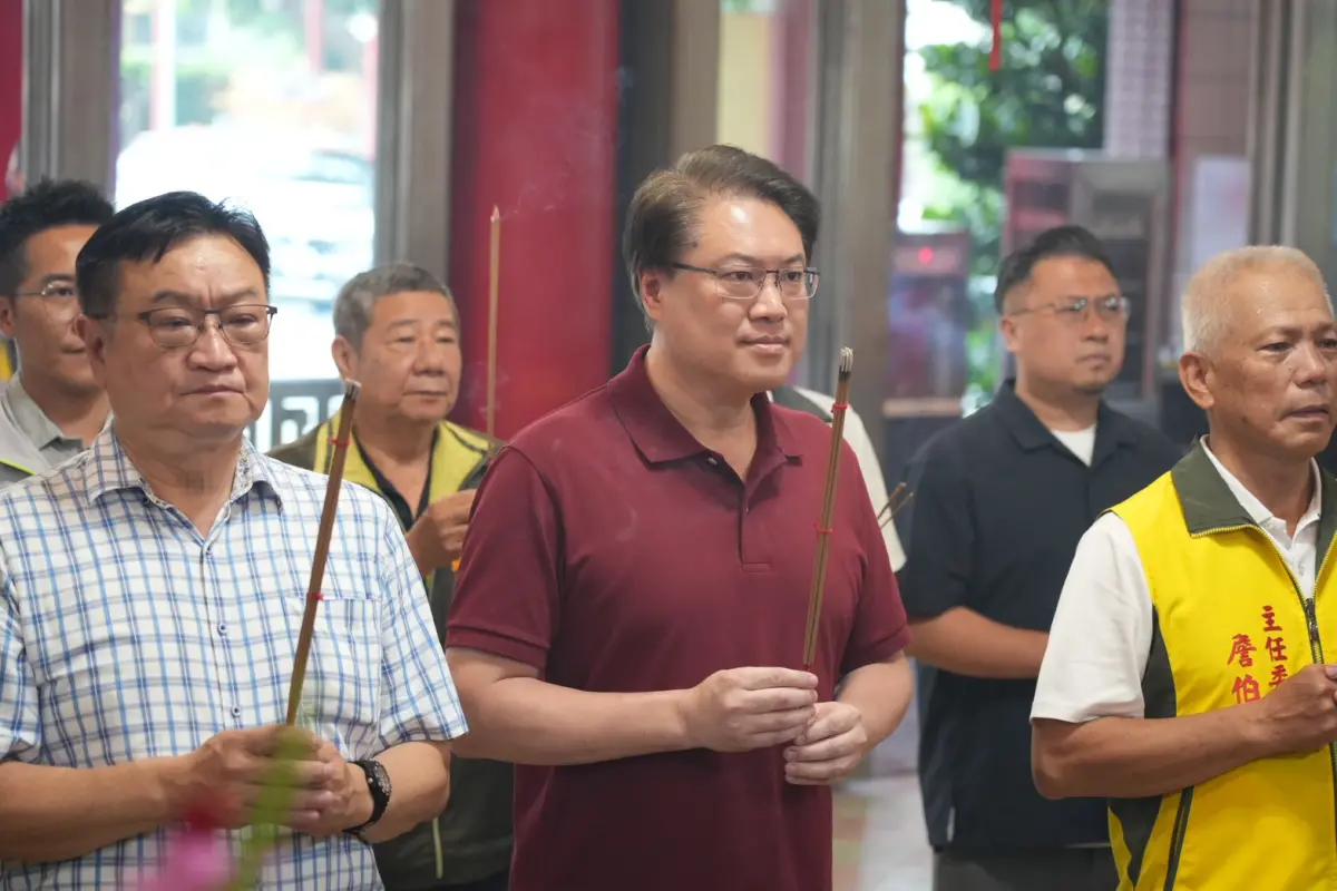 ▲林右昌透露，罷免傅崐萁的選情呈現五五波、情勢非常緊繃。（圖／民進黨提供）
