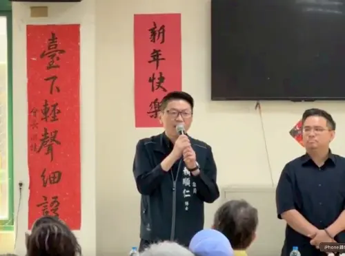 反擊罷免攻勢 國民黨中市議員籲拒絕政治操作 ▲議員賴順仁說,民主社會應尊重選舉結果,若以罷免手段打擊政敵,恐淪為政治工具(圖/國民黨團提供2025.7.10)