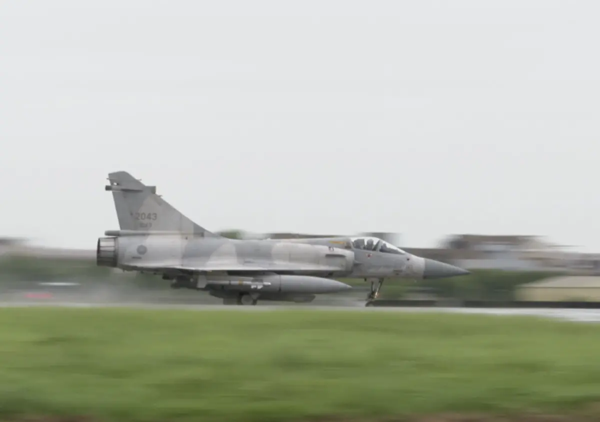 漢光41／模擬空軍基地遭飛彈襲擊 空軍三型戰機轉場花蓮戰力保存