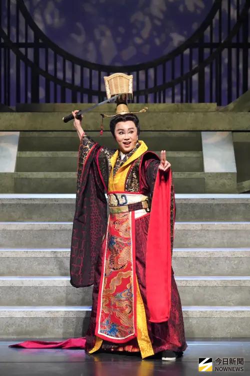 ▲孫翠鳳首次挑戰音樂劇，笑說可能是最後一次。（圖／記者嚴俊強攝）