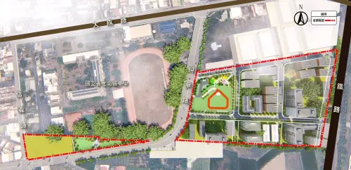 ▲面積僅5.73公頃的「興華重劃區」，施工期自2025年6月開始，配套公共設施完善，並率先導入電纜地下化設計。（圖／翻攝畫面）