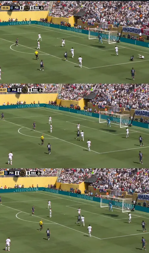 ▲圖二、停球失誤，剛好失誤方向正是Ousmane Dembele壓迫的方向。（圖／徐有辰提供）