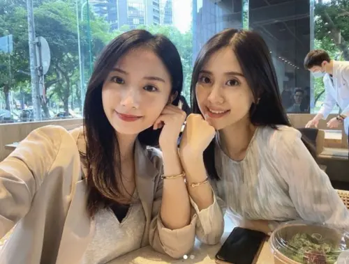 ▲莊郁琳與姊姊莊郁玟曾一起登上表特板被推爆。（圖／翻攝莊郁琳IG）