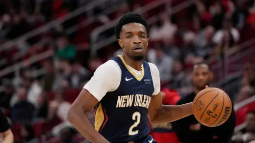 ▲紐奧良鵜鶘與防守悍將Herb Jones達成一紙為期3年總價6800萬美元（約合新台幣19.8億元）的延長合約，合約中包含2029-30賽季的球員選項。加上原本剩餘的兩年合約，總合約價值來到9700萬美元（約合新台幣28.3億元）。（美聯社／達志影像）